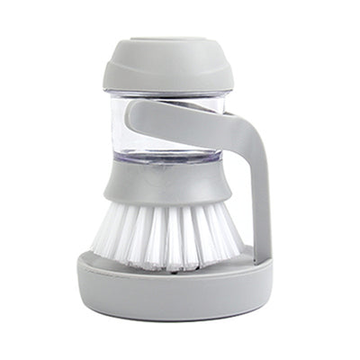 Liquid Soap Dispensing Scrubbing Cleaner Brush