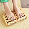 Wooden Roller Foot Massager