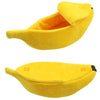 Pet House Dog Bed Banana Shape Dog House Cute Pet Kennel Nest Warm Dog Sofas Sleeping Bed