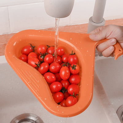 Household Sink Hanging Fruit And Vegetable Filter Water Drain Basket