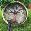 Home Courtyard Garden Drum Creative Art Decoration Resin