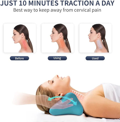 Portable Neck and Shoulder Relaxer Neck Massage Pillow