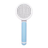 New Pet Cat Brush Hot Selling Hand-held Steel Wire Self-cleaning Comb Looper For Hair Removal