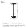 Touch Decorative Table Lamp Led Bedside Atmosphere Small Night Lamp