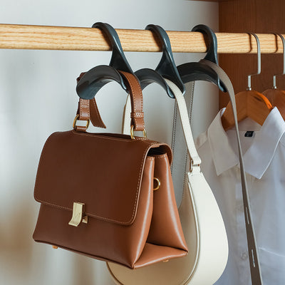 Simple Non-invasive Handbag Hanger For Home Use