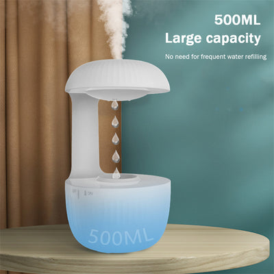 Anti-gravity Water Droplet Humidifier