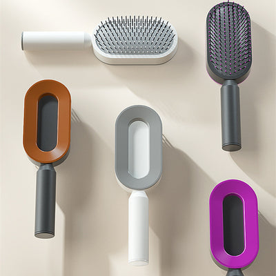 Self Cleaning Hair Brush For Women