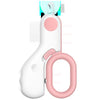 LED Illuminating Line Pet Mini ABS Nail Trimmer