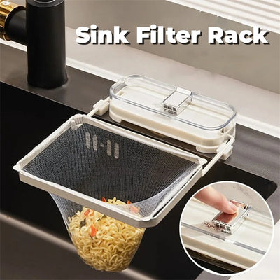 Kitchen Sink Filter Rack Suction