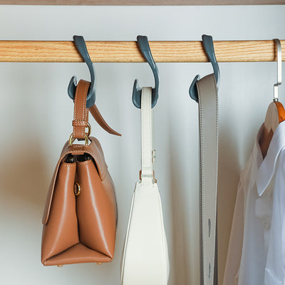 Simple Non-invasive Handbag Hanger For Home Use