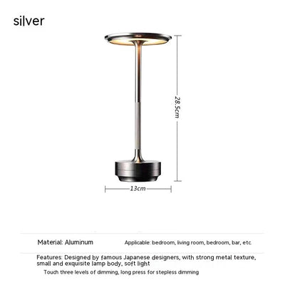 Touch Decorative Table Lamp Led Bedside Atmosphere Small Night Lamp